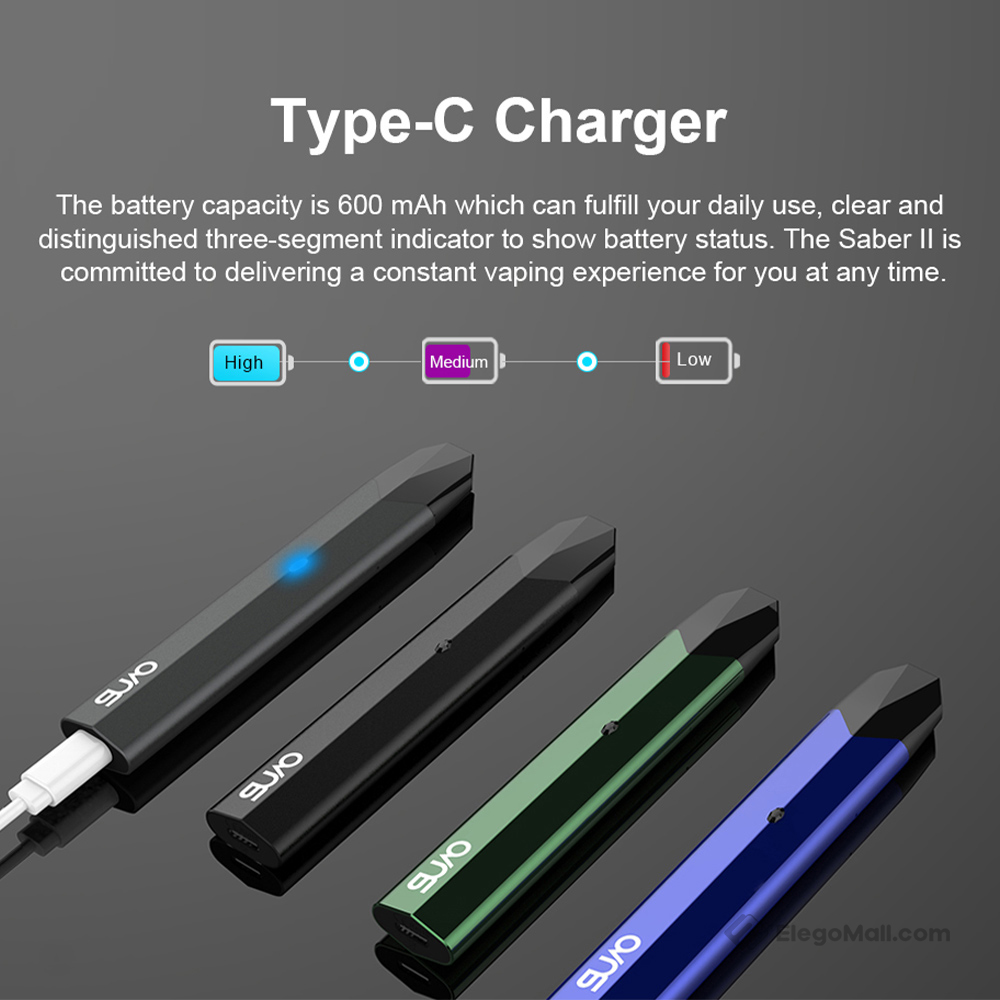 Ovns Saber II 600mAh Pod Kit